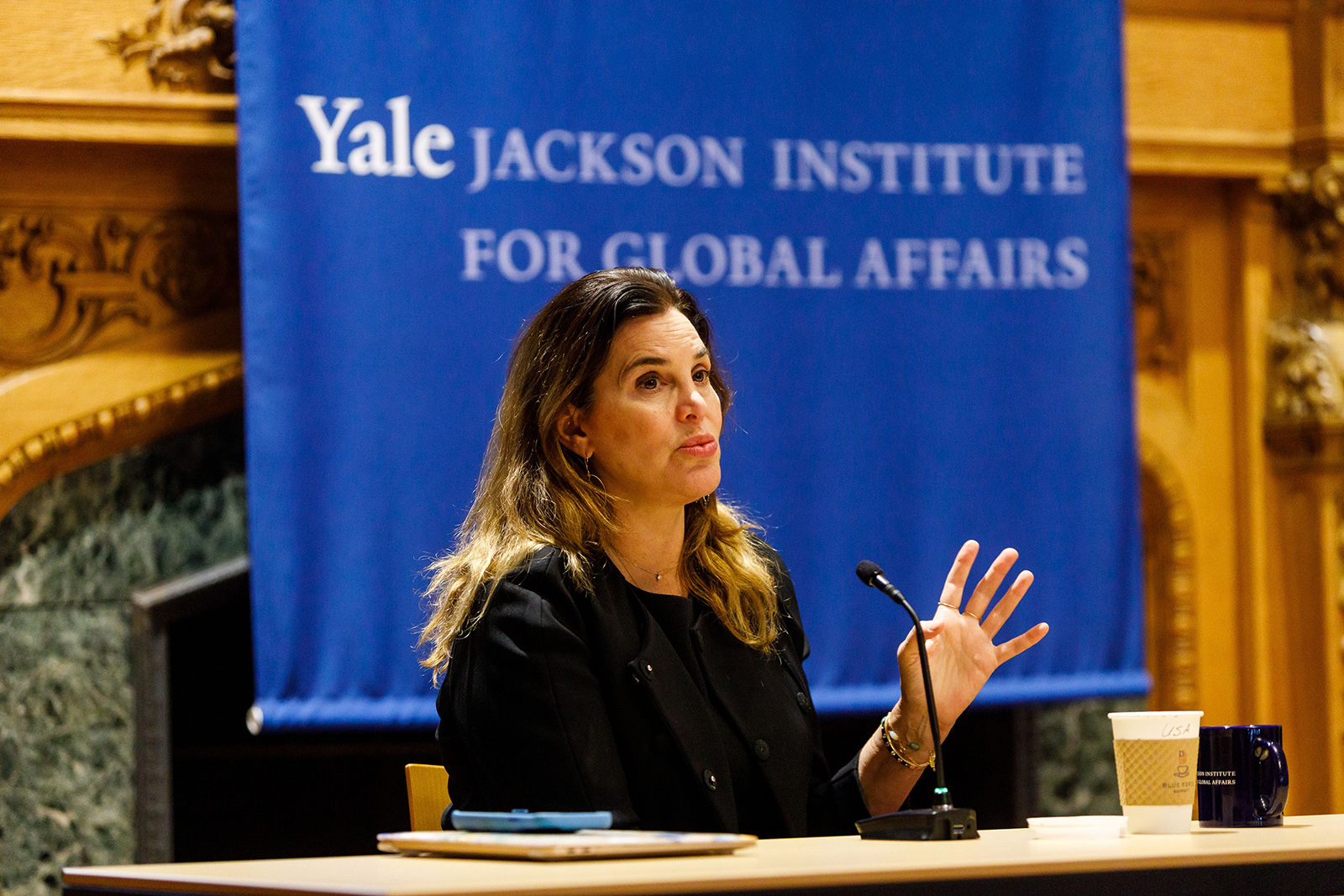 Janine di Giovanni at Yale
