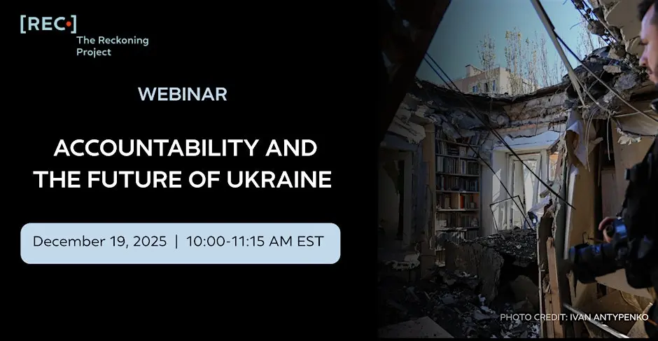 Accountability and the Future of Ukraine